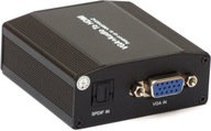 Konvertor VGA + Audio na HDMI - DtLink