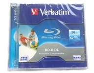 VERBATIM BD-R DL 50GB x6 na tlač 1 ks v krabici! VERBATIM BD-R DL 50GB x6 na tlač 1 ks v krabici!