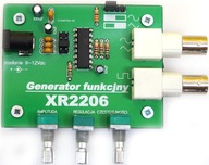Funkčný generátor XR2206 BNC_____ELEK-056 verzia