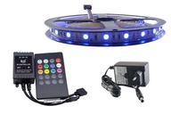 SET LED pás 300SMD RGB 5050 MUSIC DISCO 2m SET LED pás 300SMD RGB 5050 MUSIC DISCO 2m