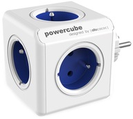 Rozdeľovacia kocka PowerCube 5 modrých zásuviek
