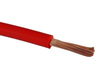 KÁBEL LGY H07V-K 1x2,5mm2 ČERVENÝ 10mb KÁBEL LGY H07V-K 1x2,5mm2 ČERVENÝ 10mb