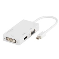 Značkový adaptér Mini Display Port - HDMI/DVI/VGA kvalita Vivanco Store W-wa Značkový adaptér Mini Display Port - HDMI/DVI/VGA kvalita Vivanco Store W-wa