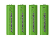 Nabíjacie batérie NI-MH AA 2000mAh SOLÁRNA LAMPA 4 ks