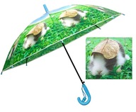 Veľký, automatický detský dáždnik s píšťalkou