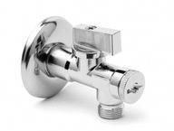 Uhlový guľový ventil s filtrom 1/2x1/2" ARCO Uhlový guľový ventil s filtrom 1/2x1/2" ARCO