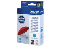 Atramentová org. Brother LC-225XL azúrová J4120 J4420 J4620