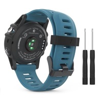 MODRÝ silikónový remienok Garmin FENIX 3, 3HR, 5X MODRÝ silikónový remienok Garmin FENIX 3, 3HR, 5X