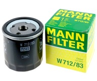 TOYOTA 1.4D-4D 2.5D-4D OLEJOVÝ FILTER MANN W712/83 TOYOTA 1.4D-4D 2.5D-4D OLEJOVÝ FILTER MANN W712/83