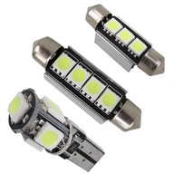 AUDI A4 B7 Led interiérová sada 10ks Biela AUDI A4 B7 Led interiérová sada 10ks Biela