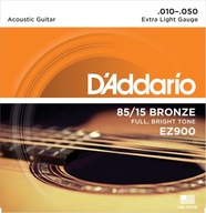 Struny pre akustickú gitaru D'addario EZ900 10-50 Struny pre akustickú gitaru D'addario EZ900 10-50