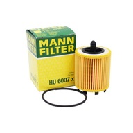 MANN OLEJOVÝ FILTER HU6007X VÝMENNÝ OE648/3 OX258D MANN OLEJOVÝ FILTER HU6007X VÝMENNÝ OE648/3 OX258D