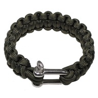 MFH PARACORD NÁRAMOK ZELENÝ KOVOVÝ VEĽ S MFH PARACORD NÁRAMOK ZELENÝ KOVOVÝ VEĽ S