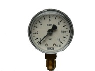 MANOMETER 0-12 bar 1/4 WIKA 50mm na meranie tlaku