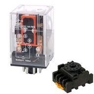 Relé R15 OMRON MK2P-I 12V DC / 10A + ZÁKLADNÉ Relé R15 OMRON MK2P-I 12V DC / 10A + ZÁKLADNÉ