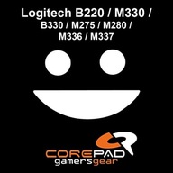 2 x CorePad Glides Logitech B220 M330 275 280 2 x CorePad Glides Logitech B220 M330 275 280