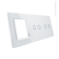 LIVOLO PANEL 3 MODULY 2+2+G PRE VYPÍNAČ A ZÁSUVKY B LIVOLO PANEL 3 MODULY 2+2+G PRE VYPÍNAČ A ZÁSUVKY B
