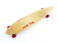 Skateboard LONGBOARD, drevená doska MAPLE, do 100KG