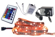 KIT SMD RGB 5050 LED pásik, diaľkové ovládanie, 2,5 m KIT SMD RGB 5050 LED pásik, diaľkové ovládanie, 2,5 m