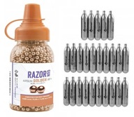 BB SHOT 4,5 mm 1500 ks RazorGun Golden + CO2 25 ks BB SHOT 4,5 mm 1500 ks RazorGun Golden + CO2 25 ks