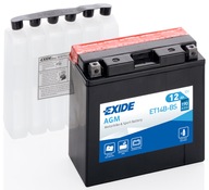 Motobatéria Exide ET14B-BS, YT14B-BS Motobatéria Exide ET14B-BS, YT14B-BS