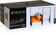 Poháre na whisky KROSNO Prestige KRISTA-DECO 300 Poháre na whisky KROSNO Prestige KRISTA-DECO 300