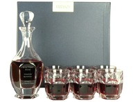 WHISKY SET Crystal DEKANNER 6ks + GRAVÍROVANIE 24H