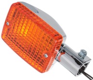 Smerovka Oranžová Chrómový Veľký motocykel YAMAHA XJ900 400 750 4T Smerovka Oranžová Chrómový Veľký motocykel YAMAHA XJ900 400 750 4T