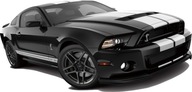 NÁLEPY NA STENU MUSTANG GT500 Shelby 150x71 cm NÁLEPY NA STENU MUSTANG GT500 Shelby 150x71 cm