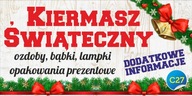 Reklamný pútač - Veľtrh vianočných dekorácií 2x1m Reklamný pútač - Veľtrh vianočných dekorácií 2x1m