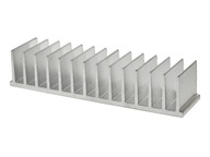 Hliníkový radiátor 4291-4 A4291/4 165,5x40x35mm Hliníkový radiátor 4291-4 A4291/4 165,5x40x35mm