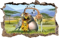 NÁLEPKY NA STENU Otvor MADAGASKAR 15 100x65 cm NÁLEPKY NA STENU Otvor MADAGASKAR 15 100x65 cm