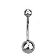 Piercing do pupka z titánu G23 - dĺžka 12 mm Piercing do pupka z titánu G23 - dĺžka 12 mm