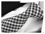 Kravata z mikrovlákna JACQUARD Šedá KONTROLOVANÁ g205 Kravata z mikrovlákna JACQUARD Šedá KONTROLOVANÁ g205