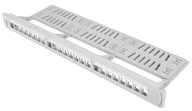 PATCH PANEL 19 24x 1U šedý PRÁZDNY klinový kameň LANBERG PATCH PANEL 19 24x 1U šedý PRÁZDNY klinový kameň LANBERG