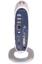 5x USB DVI VGA audio 5.1 SPDIF LAN dokovacia stanica