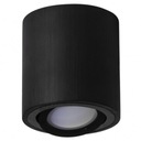 OH-36 Prisadené LED svietidlo 230V, čierne, pohyblivé