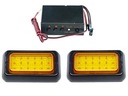 Sada LED 2 LAMP + Strobe Controller 12V 24V