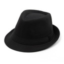 R42 Čierny klasický trilby klobúk Michael Jackson karneval R.58