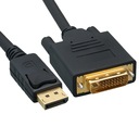 Kábel DisplayPort na DVI 2M DisplayPort DP Wwa