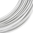 Nerez PVC Oceľové lano 1/1,5mm 7x7 20m KÁBL