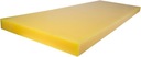 Polyamid PA6-G+žltá olejová doska 8x200x250 mm