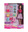 Krásna bábika Anlily 29cm Topánky Doplnky Kabelky BR