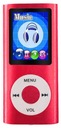 MP4 prehrávač T838 16GB rádio MP3 reproduktor červený