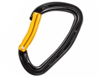 Karabína Petzl Djinn Black Steel 28kN -From Hand