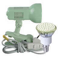 Lampa na školský stôl s klipom E14 + LED žiarovka
