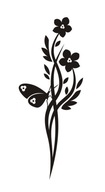 Nálepka na stenu Nálepka na nábytok Nálepky do spálne Ornament 2 Nálepka na stenu Nálepka na nábytok Nálepky do spálne Ornament 2