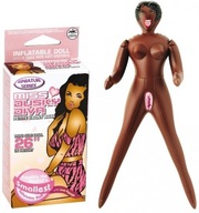 mini čierna sexuálna bábika Ebony Diva 66cm