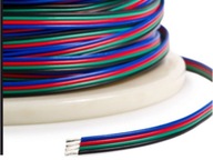 4-žilový kábel RGB páska ROLL 100 metrov 4x0,5 4-žilový kábel RGB páska ROLL 100 metrov 4x0,5