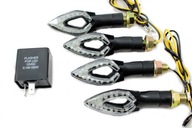 4ks SMEROVKY + 2PIN LED ŠÍPKA blikačka 4ks SMEROVKY + 2PIN LED ŠÍPKA blikačka